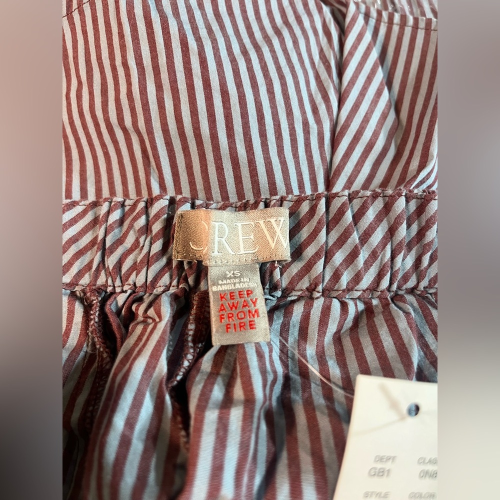 J. Crew Boxer short in striped cotton poplin - Picture 7 of 8